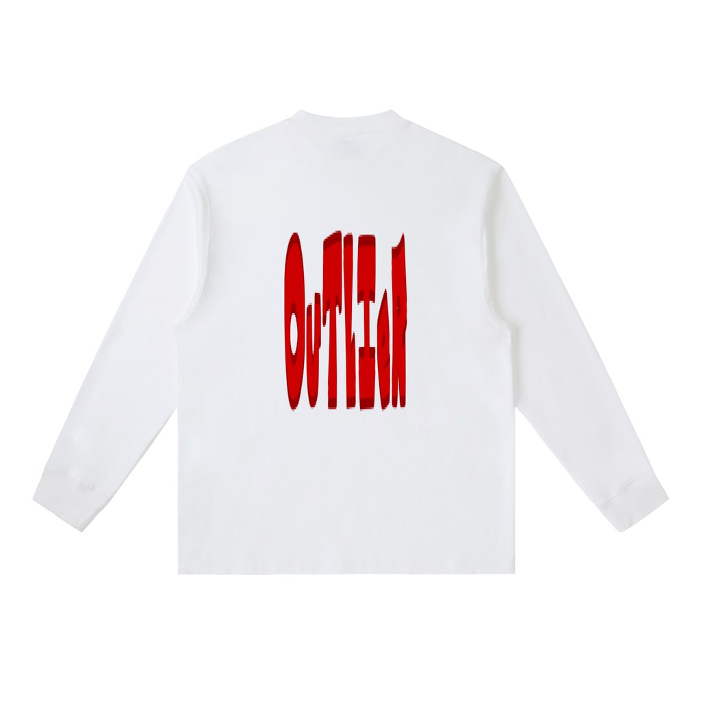 "OOUUTTLLIIEERR" Long Sleeve Crewneck
