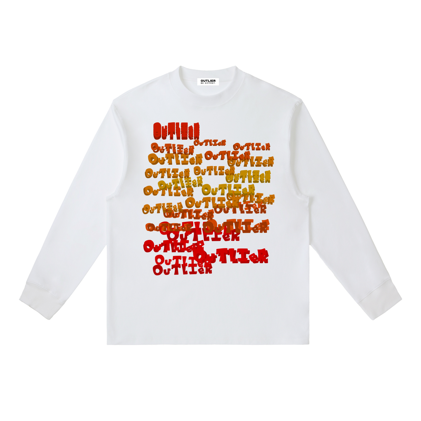 "OOUUTTLLIIEERR" Long Sleeve Crewneck