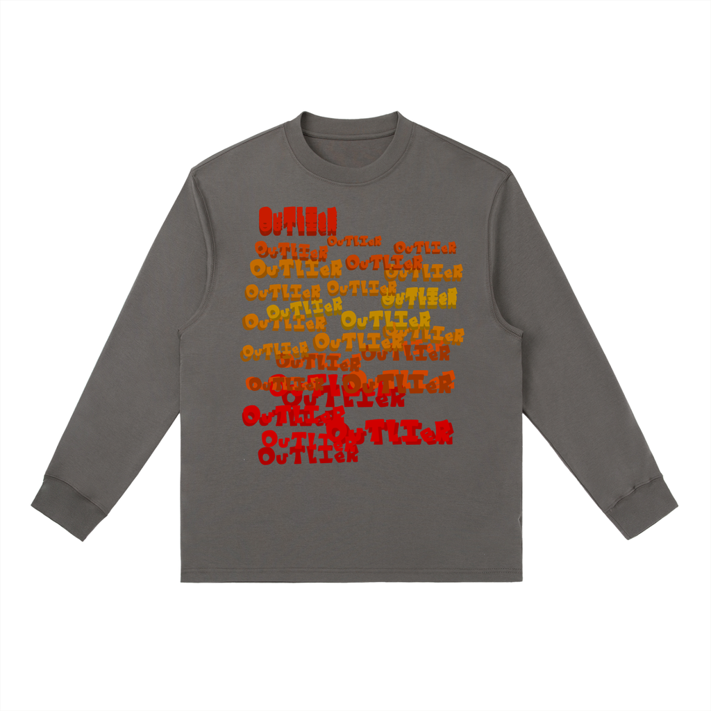"OOUUTTLLIIEERR" Long Sleeve Crewneck
