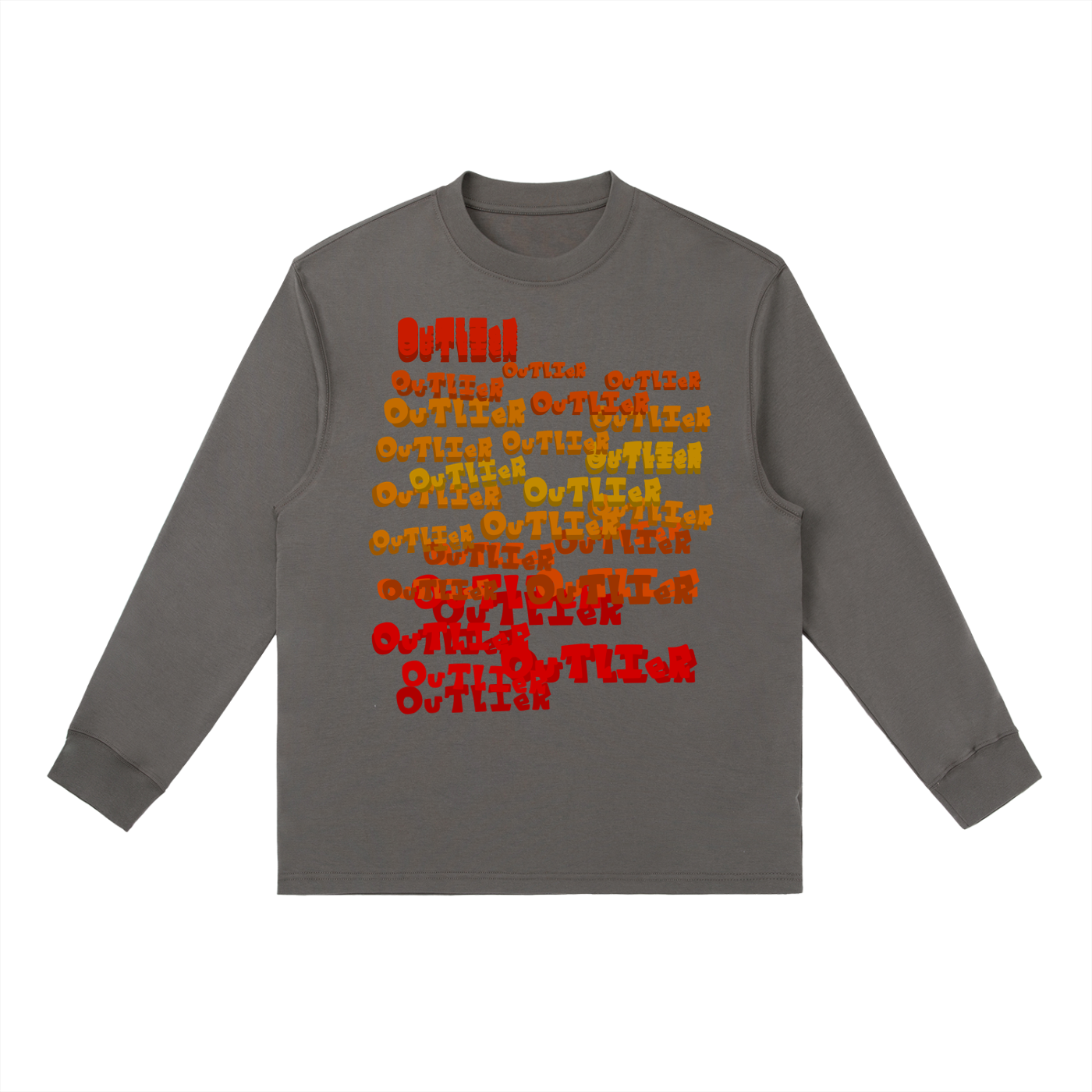 "OOUUTTLLIIEERR" Long Sleeve Crewneck