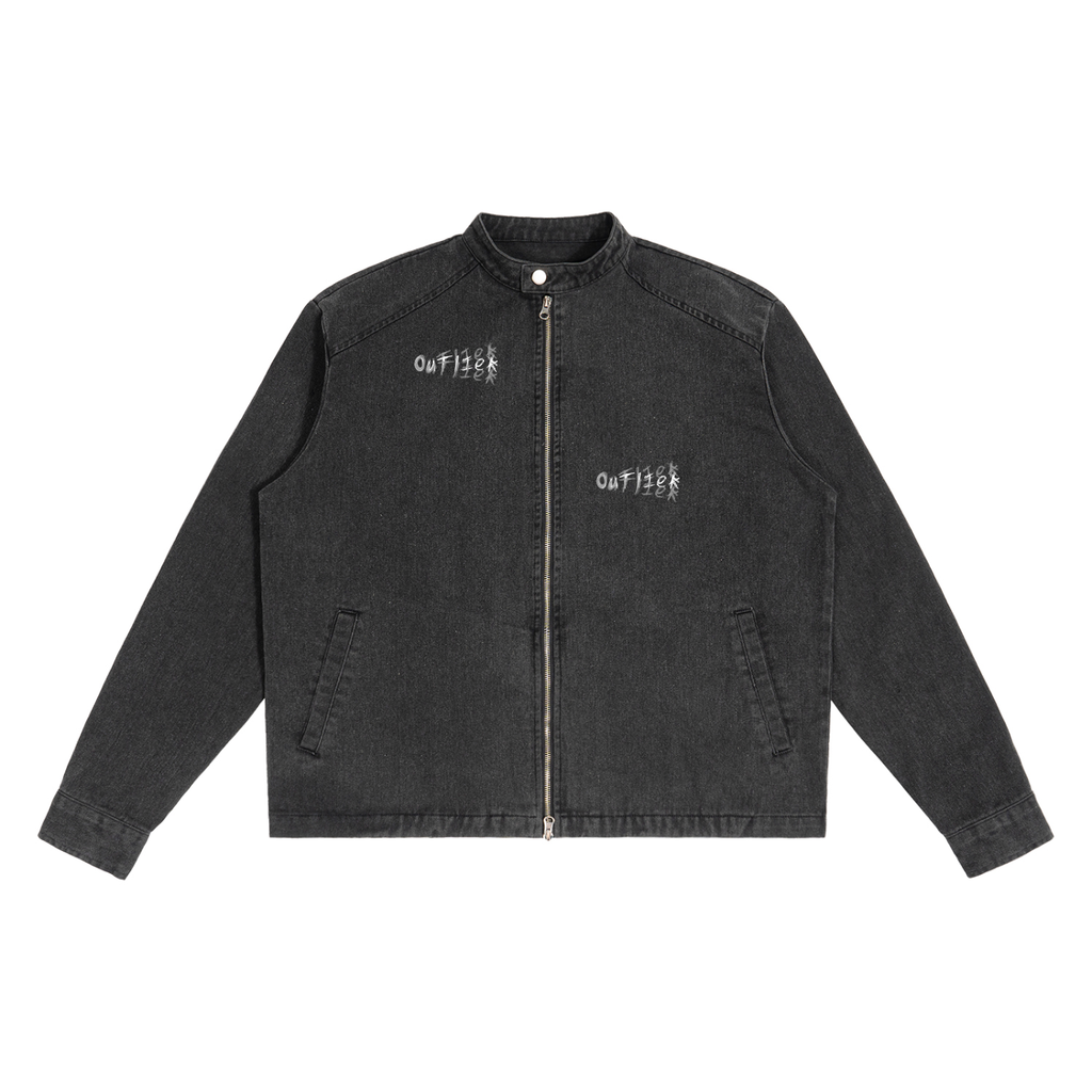 Outlier SKETCH DENIM Jacket (White Gradient)