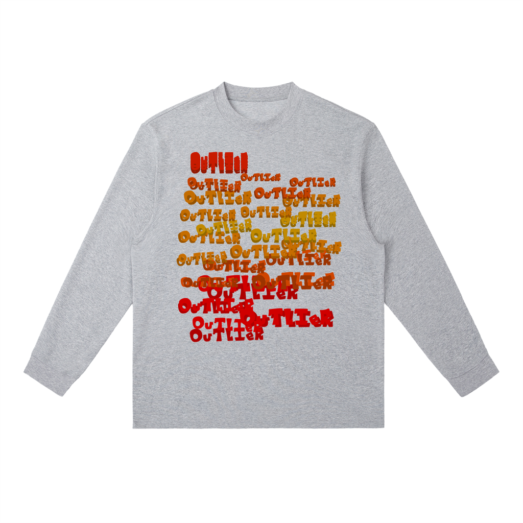 "OOUUTTLLIIEERR" Long Sleeve Crewneck