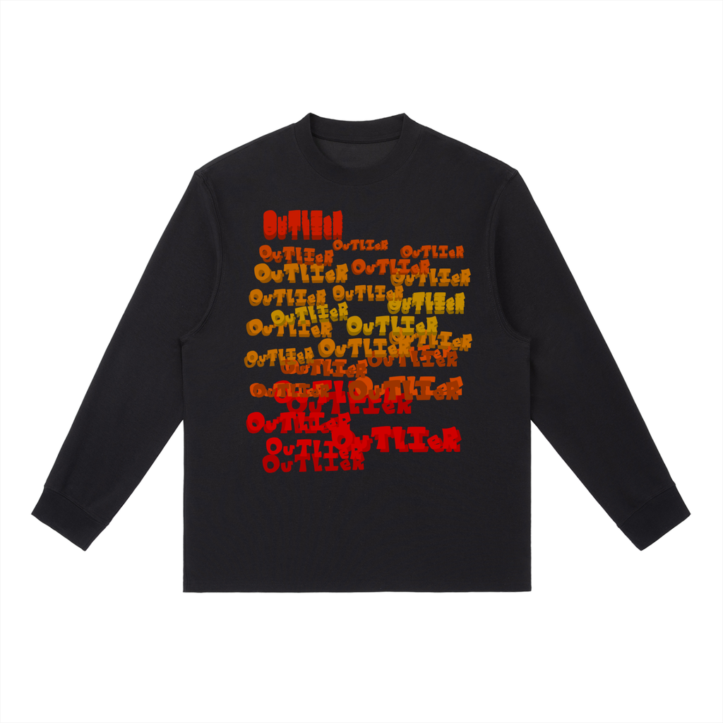 "OOUUTTLLIIEERR" Long Sleeve Crewneck