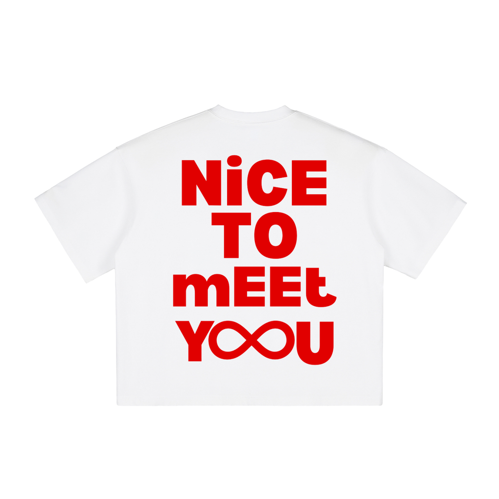 Hello, NiCE TO MEEt YOU (Cropped Tee)