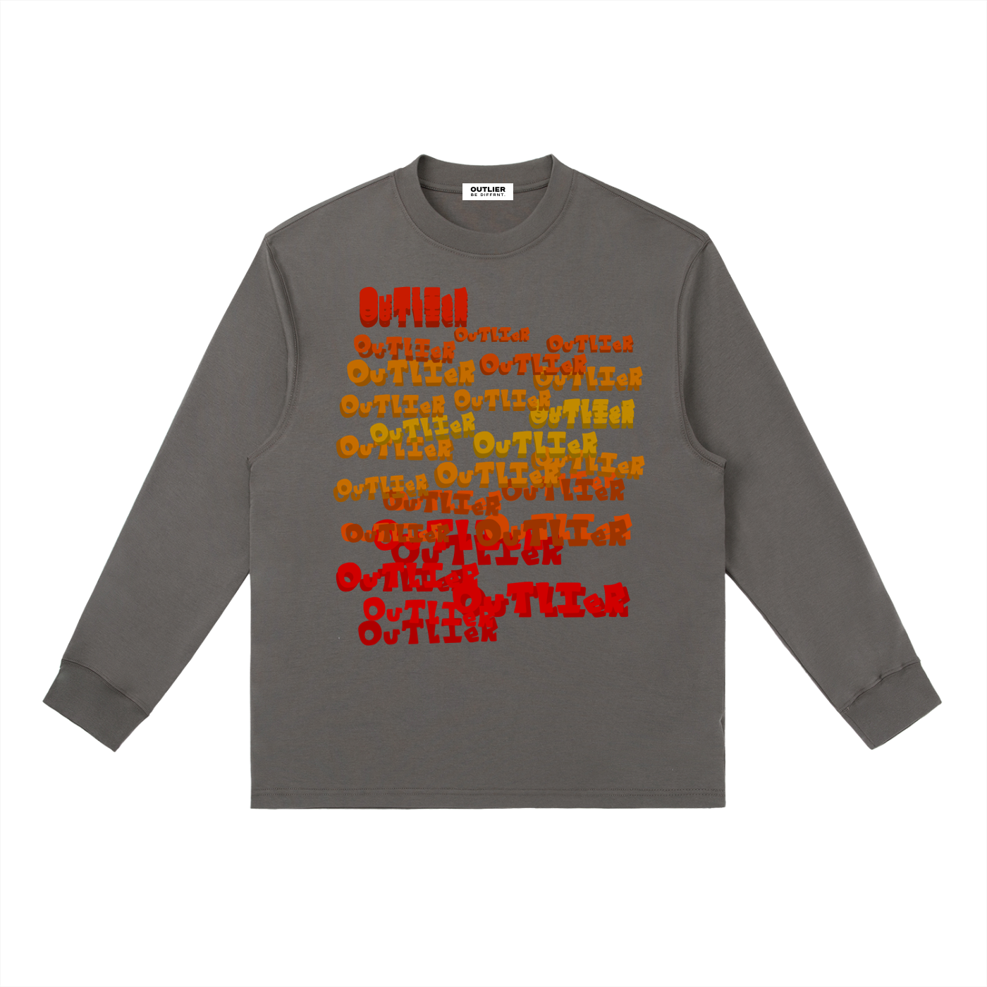 "OOUUTTLLIIEERR" Long Sleeve Crewneck