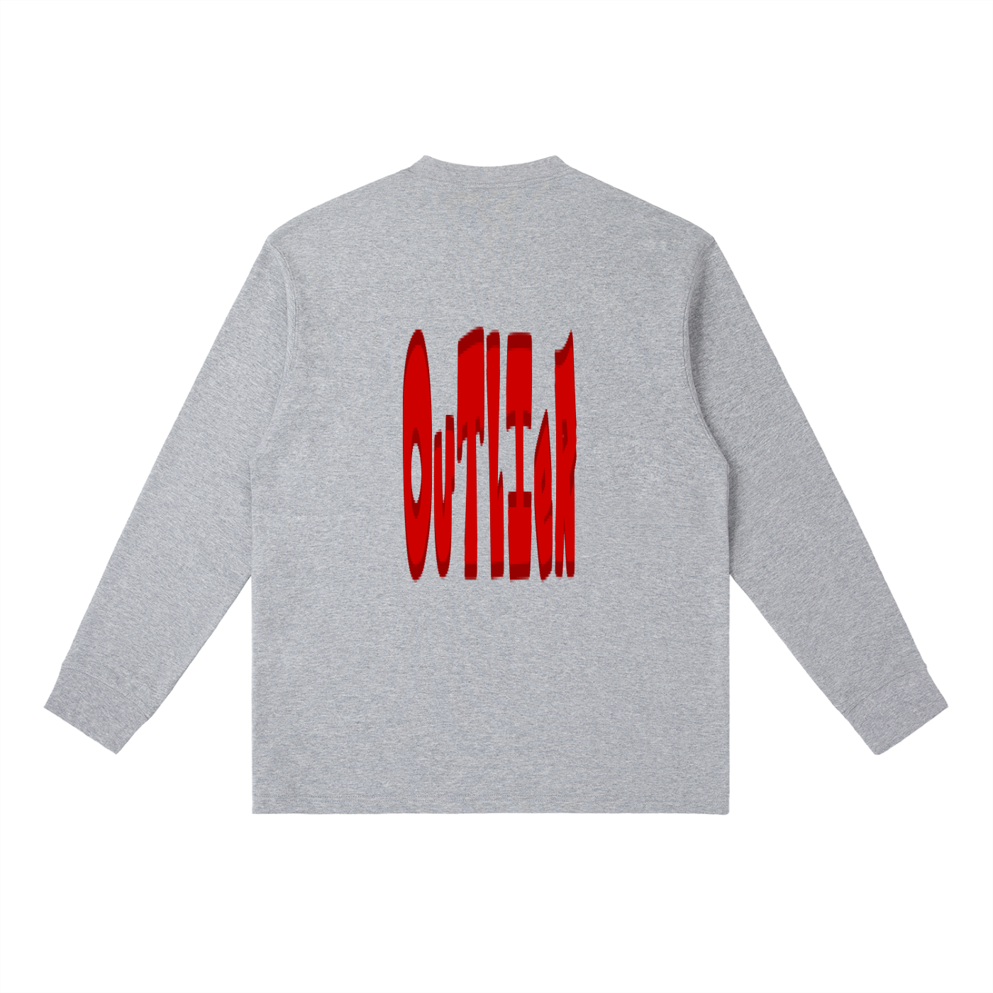 "OOUUTTLLIIEERR" Long Sleeve Crewneck