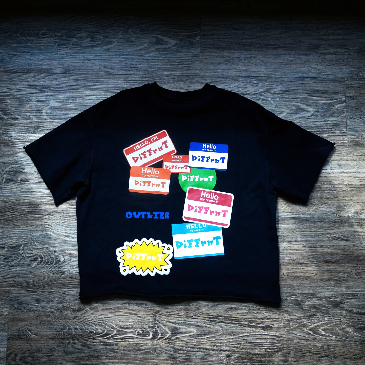 Hello, "My Name Is DiFFrnT" Streetwear T-Shirt