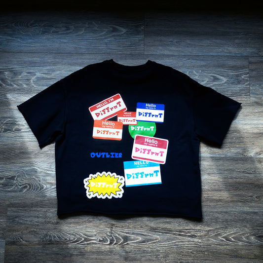 Hello, "My Name Is DiFFrnT" Streetwear T-Shirt